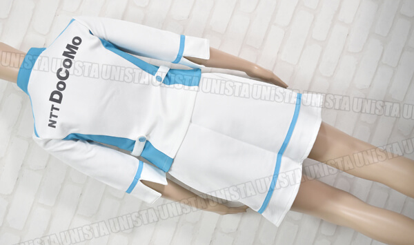 正規品 ORDER UNIFORM オーダーユニフォーム NTT Docomo ドコモ キャンペーンガール衣装 ホワイト・ブルー3