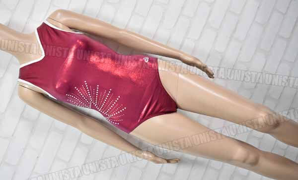 ALPHA FACTOR アルファファクター aerials #PS1212 女子体操競技 ノースリーブレオタード