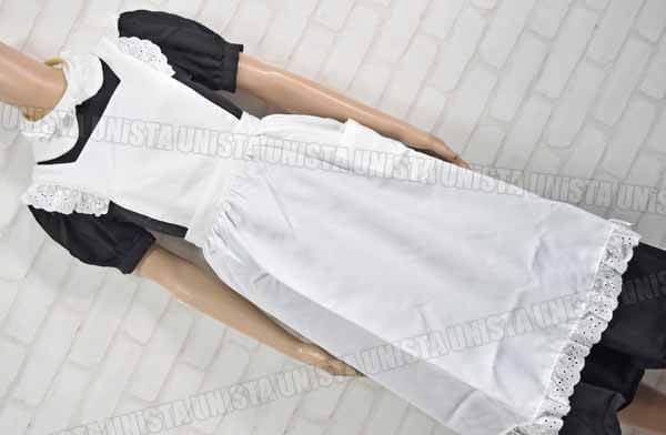 GOODLUCK グッドラック ロング丈スカート メイド服 メイド衣装 コスプレ衣装 ブラック ホワイト