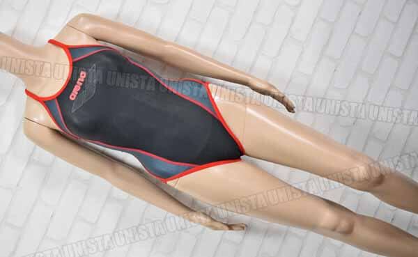 ARENA アリーナ FSA-1640W NUX-F ニュークスF TOUGHSUIT タフスーツ 女子競泳水着 ブラック レッド