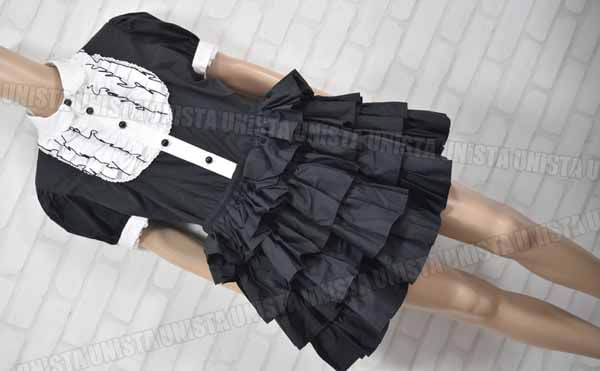 CANDY FRUIT キャンディフルーツ アジュールメイド服 メイド衣装 コスプレ衣装 ブラック ホワイト